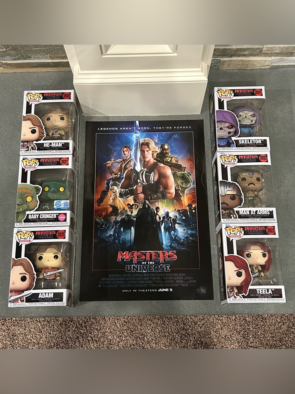 Funko Pop! Vinyl: Masters of the Universe He-Man Bundle With AMC Official Poster